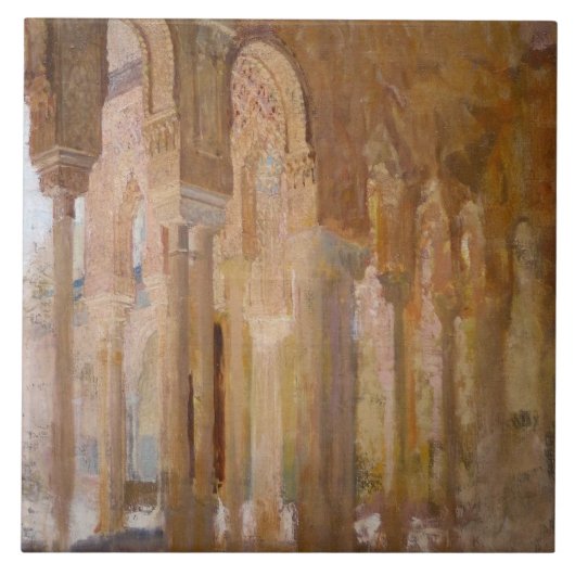 Carreau Cour des Lions, Alhambra (par Henri Regnault) (Devant)