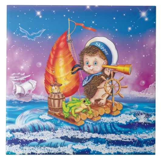 Carreau Courageux marin (Devant)