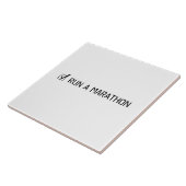 Carreau Courez un marathon (Côté)