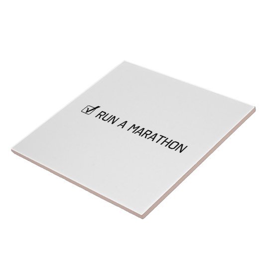 Carreau Courez un marathon (Côté)