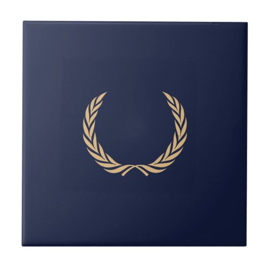 Carreau Couronne d'épis Laurel wreath (Devant)