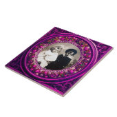 Carreau COURONNE FLEURIE PINK FRUITS RENAISSANCE FLORentin (Côté)