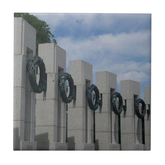 Carreau Couronnes commémoratives de la Seconde Guerre mond (Devant)