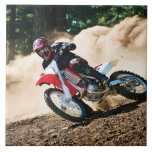 Carreau coussin de motocross