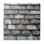 Carreau Couverture de toit avec des plats d'ardoise (Devant)