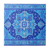 Carreau COUVERTURE PERSANE - bleu (Devant)