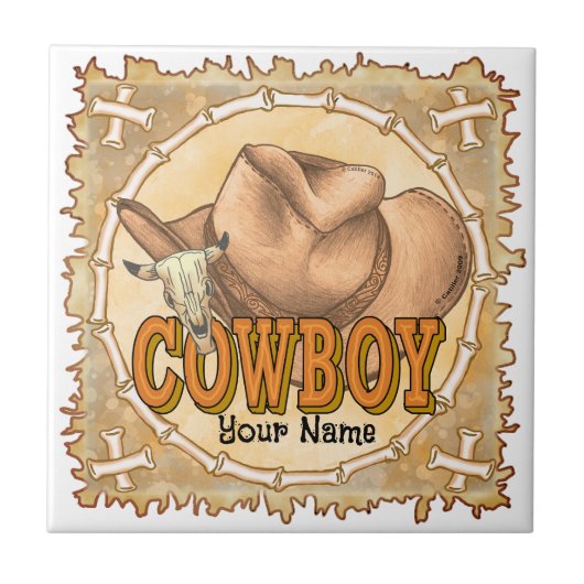 Carreau Cow-boy (Devant)