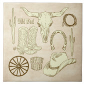 Carreau Cowboy (Devant)