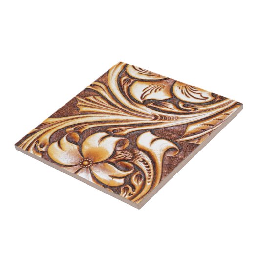 Carreau Cowboy Mode Western Pays Cuir à outils (Côté)