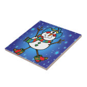 Carreau Cowboy Snowman (Côté)