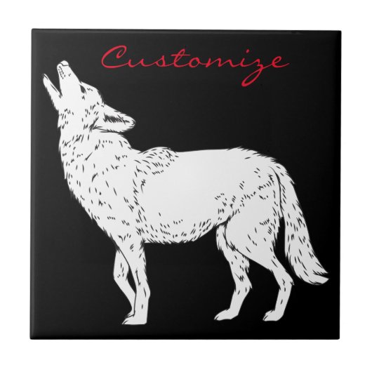 Carreau Coyote Howling Thunder_Cove (Devant)