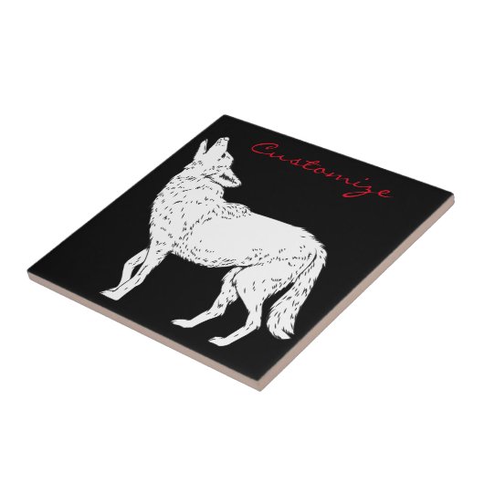 Carreau Coyote Howling Thunder_Cove (Côté)