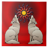 CARREAU COYOTES D'HURLEMENT (Devant)