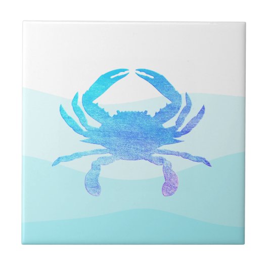 Carreau Crabe bleu (Devant)