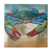 Carreau Crabe bleu (Devant)