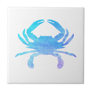 Carreau Crabe bleu