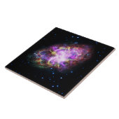 Carreau Crabe Nebula Supernova Remnant Hubble Composite (Côté)