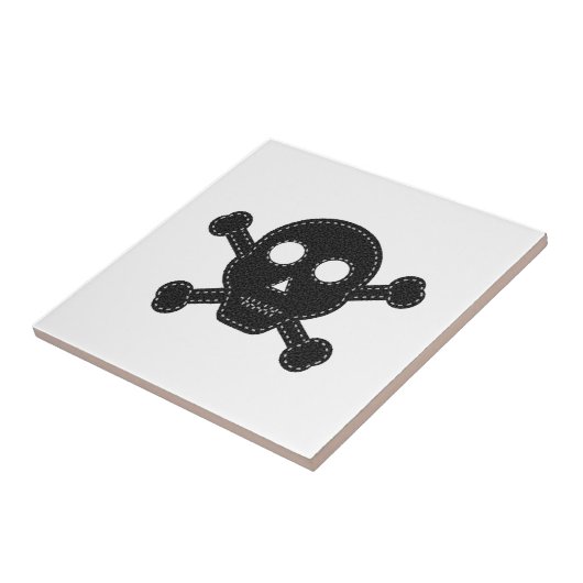 Carreau Crâne à flancs noirs (Côté)