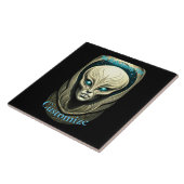 Carreau Crâne Alien Tête Thunder_Cove (Côté)