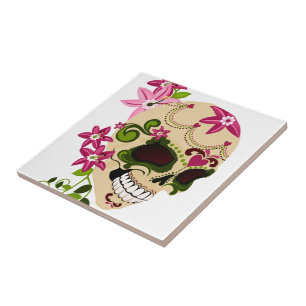 Carreau Crâne de sucre [Día de Muertos]