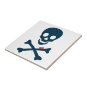 Carreau Crâne Denim (Côté)