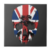 Carreau Crâne d'Union Jack (Devant)