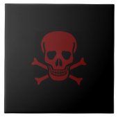 Carreau Crâne et os (Devant)