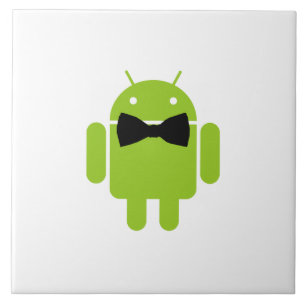 Carreau Cravate Formelle Bow Android Robot Icon