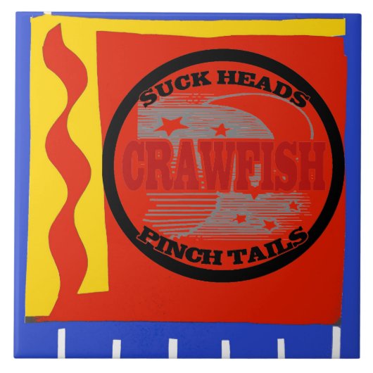 Carreau Crawfish, Dutch Delft Look (Devant)