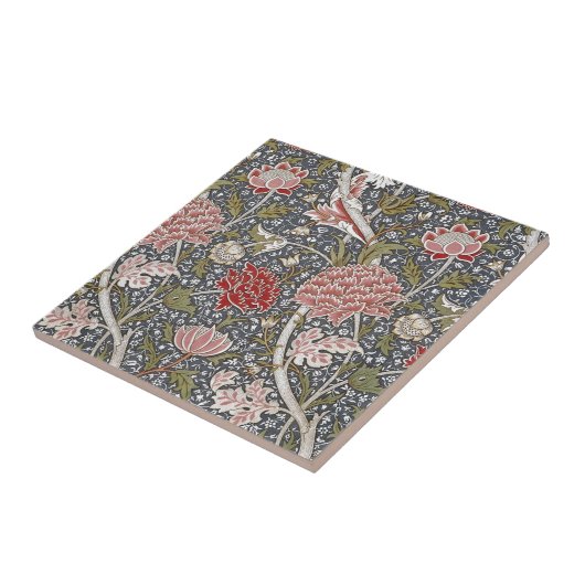 Carreau Cray Textile Floral William Morris (Côté)