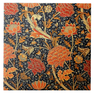 Carreau Cray, un motif de William Morris,