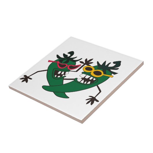 Carreau Crazy Peppers (Côté)