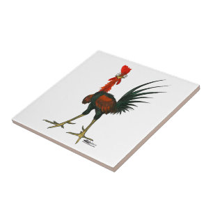 Carreau Crazy rooster