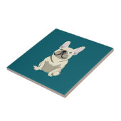 Carreau Cream French Bulldog, I Love my Dog (Côté)