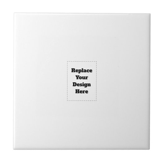 Carreau Create Your Own white  (Devant)
