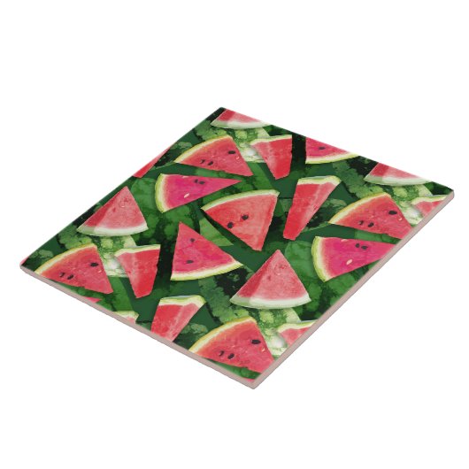 Carreau Création de Motif de pastèque (Côté)