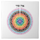 Carreau Création Kabbaliste - Hébreu Queer Sefirot (Devant)