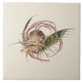 Carreau Créature fantastique Enchantant Art Nouveau Seder (Devant)