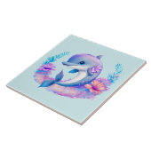 Carreau Créature Mer Dauphin Cute (Côté)