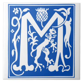 Carreau Créatures mythiques du XVIe siècle M