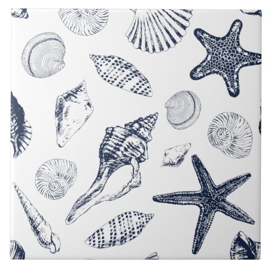 Carreau Créatures sous-marines (Devant)