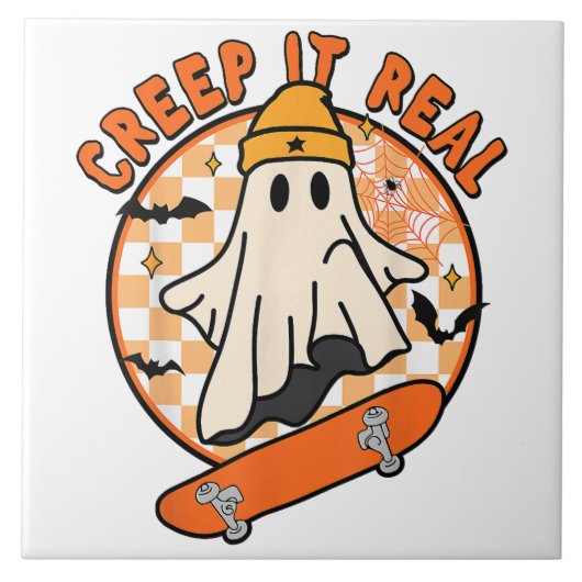 Carreau Creep It Real Halloween (Devant)
