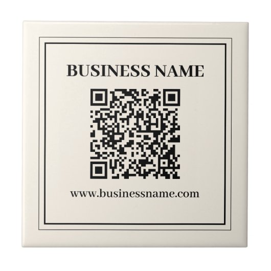 Carreau Créer instantanément un code QR numérisable pour l (Devant)