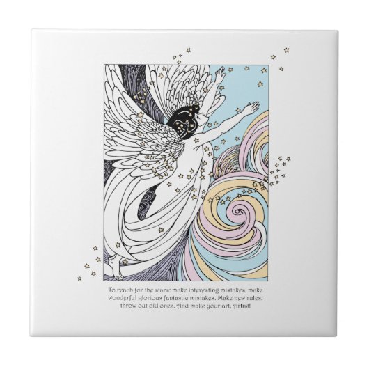 Carreau Créer un angle d'art (Devant)