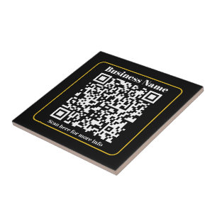 Carreau Créer un code QR d'entreprise instantanément scann