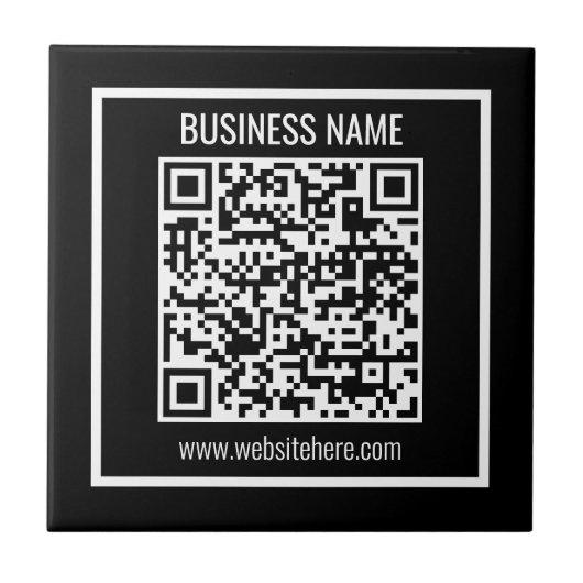 Carreau Créer un code QR moderne instantanément (Devant)