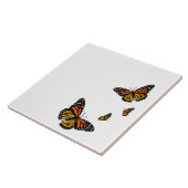 Carreau Créer votre vignette Papillons Monarch couleur de  (Côté)