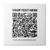 Carreau Créez instantanément un code QR pour n'importe que (Devant)