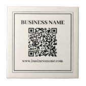 Carreau Créez instantanément un code QR scannable pour l'e (Devant)