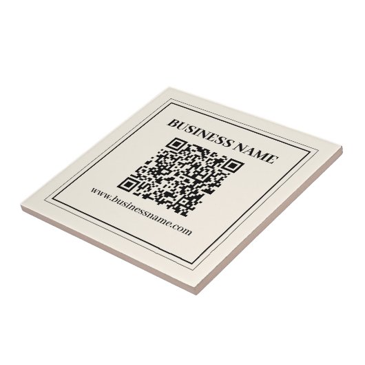 Carreau Créez instantanément un code QR scannable pour l'e (Côté)